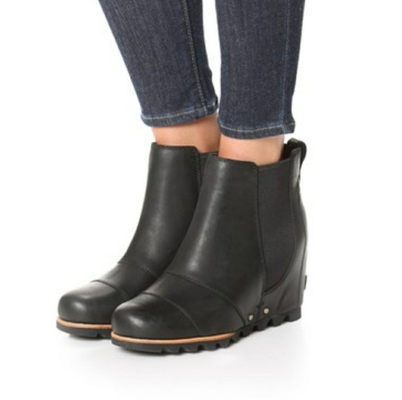 sorel lea wedge boots